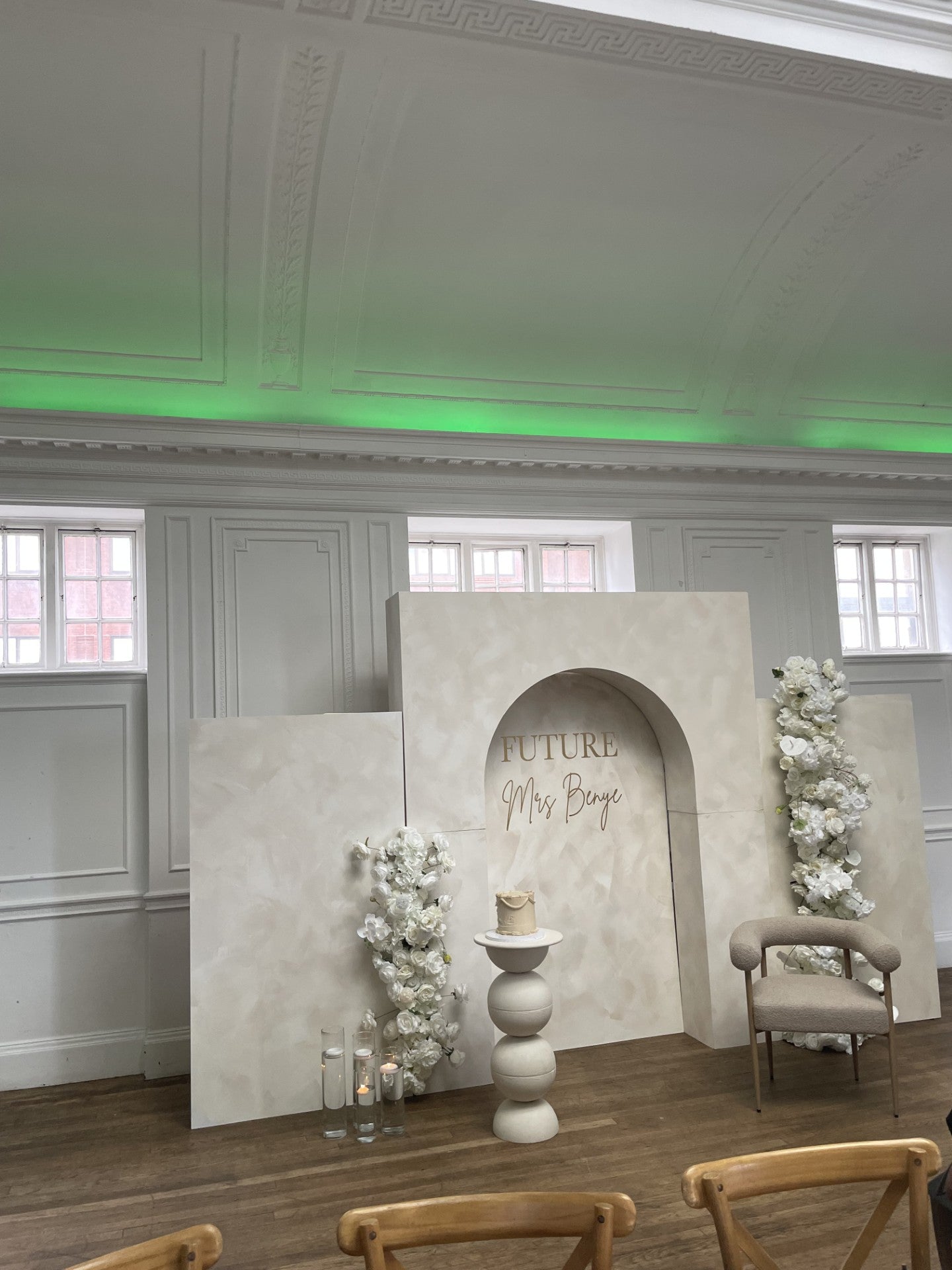 Hire 3D Rectangle Arch Backdrop Luxury Display