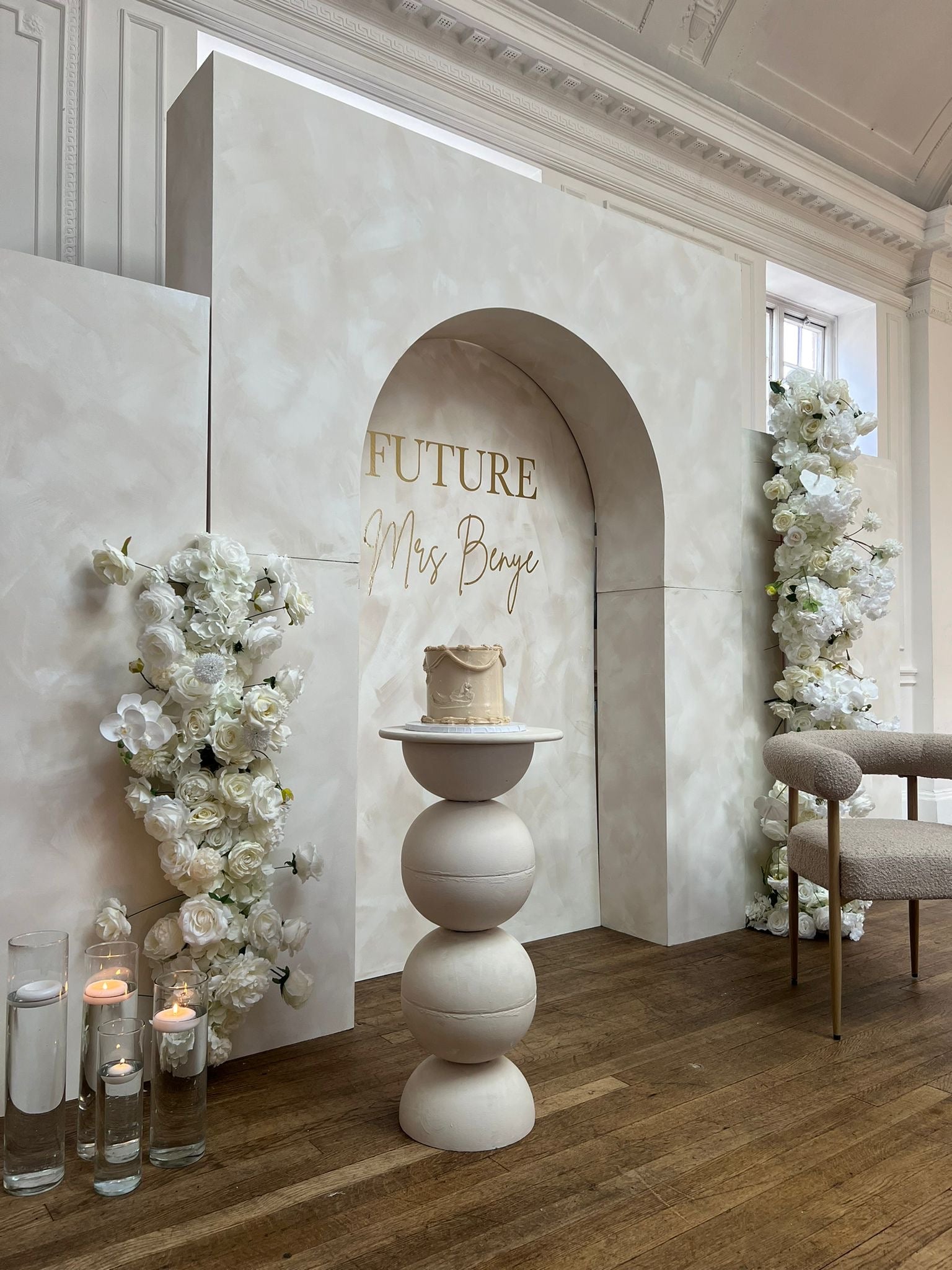 Hire 3D Rectangle Arch Backdrop Luxury Display – LUXI PROPS